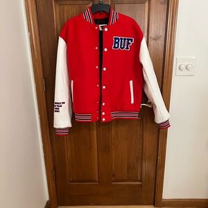 Leveled Up Buffalo Bills Varsity Jacket